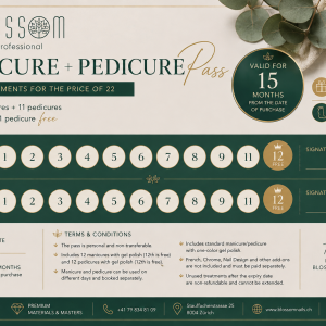 MANICURE + PEDICURE PASS