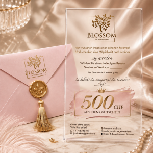 BLOSSOM PROFESSIONAL GIFT CARD — 500 CHF
